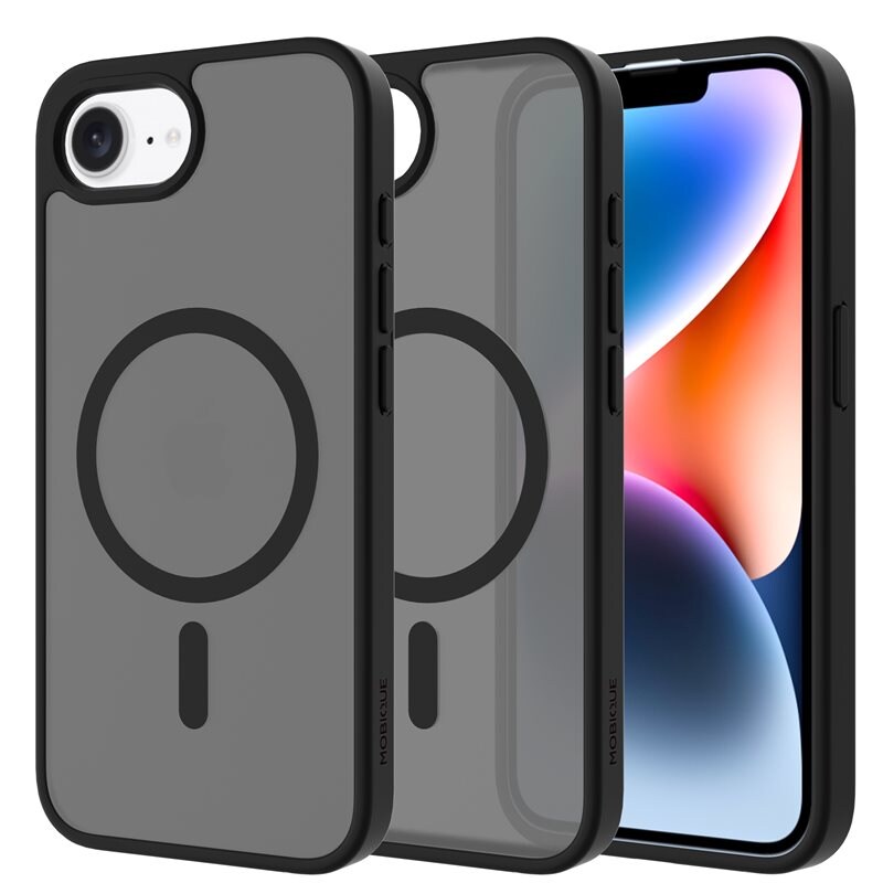 Mobique Magnetic Hybrid Kuori iPhone 16e Frosted Black