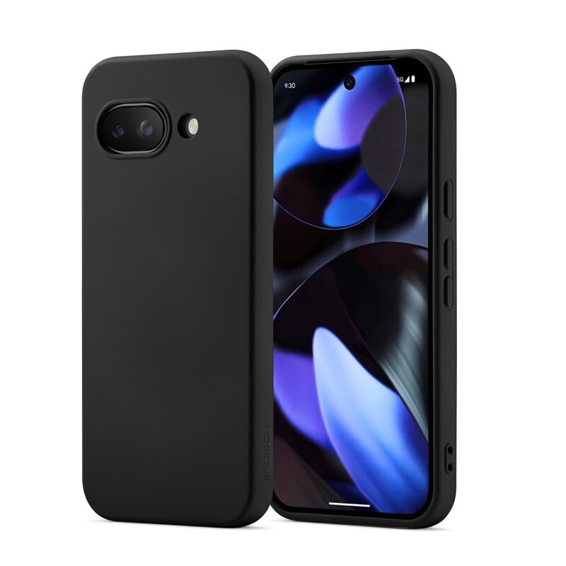Mobique TPU suojakuori Google Pixel 9a Musta