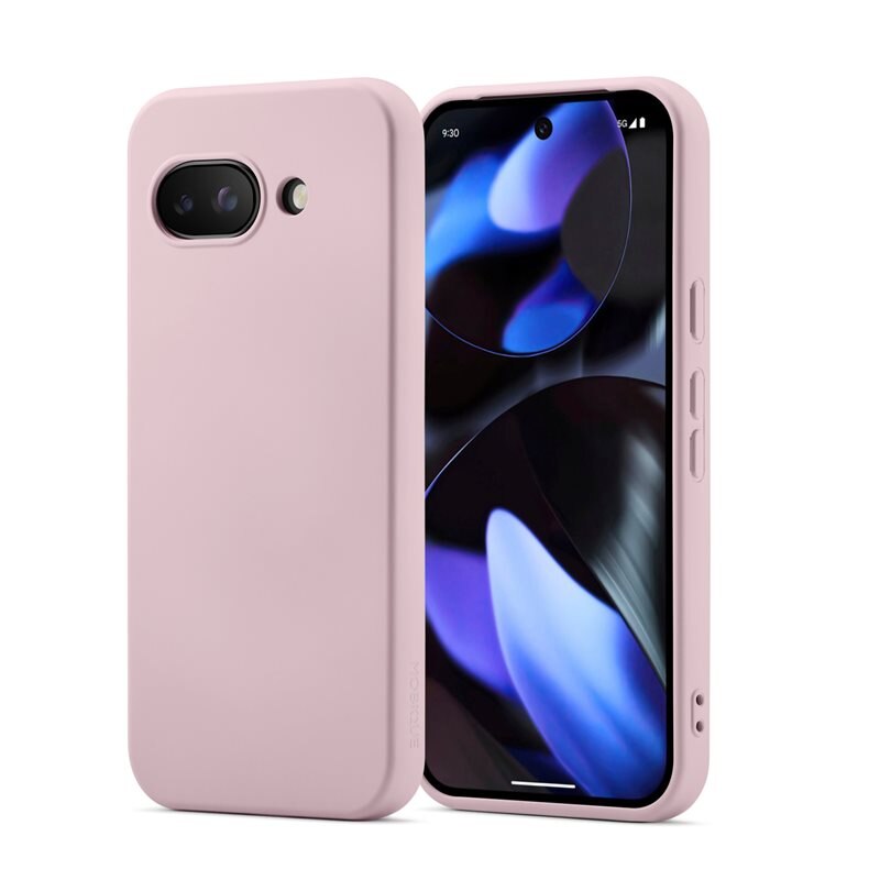 Mobique TPU suojakuori Google Pixel 9a Vaaleanpunainen