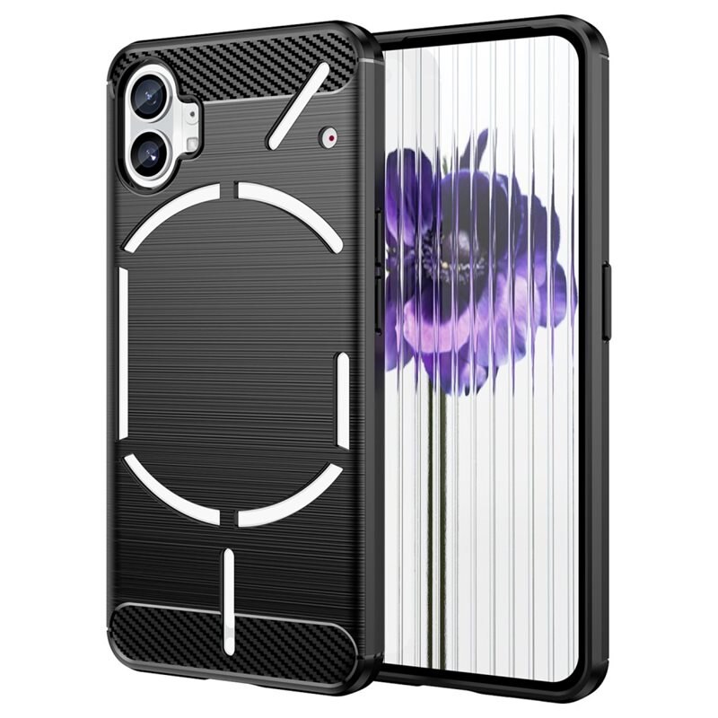 tectTech Nothing Phone 1 Kuori TPU Brushed Musta