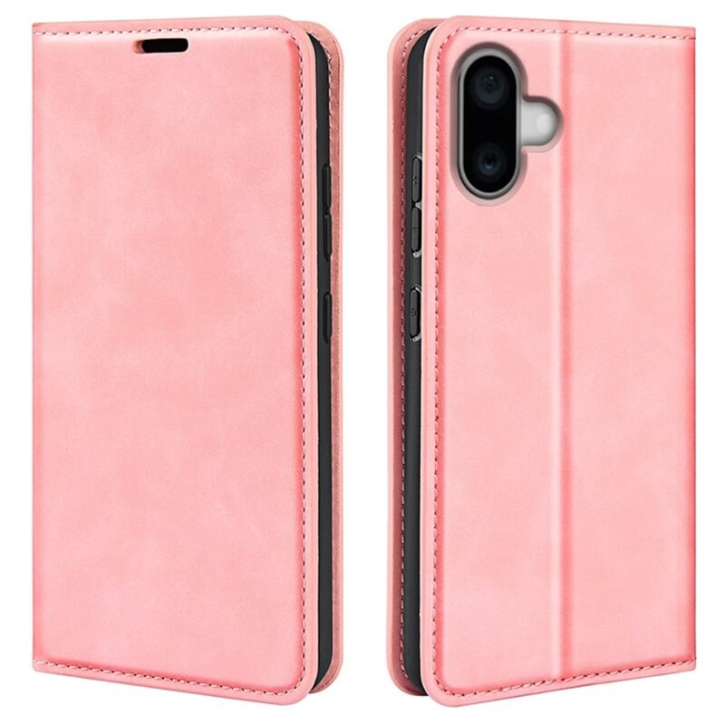 iPhone 16 Slim Suojakotelo Vaaleanpunainen
