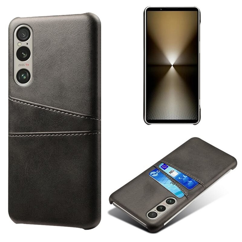 tectTech Card Slots Case Sony Xperia 1 VII Musta - Puhelimen kuoret - Paikat korteille