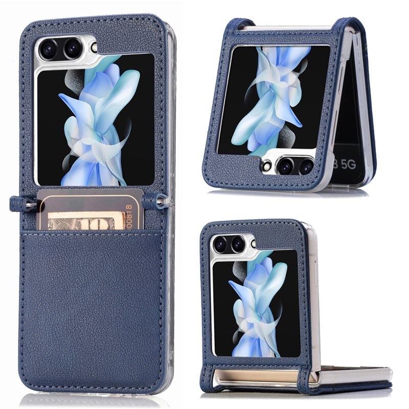 tectTech Slim Card Wallet Samsung Galaxy Z Flip 6 sininen