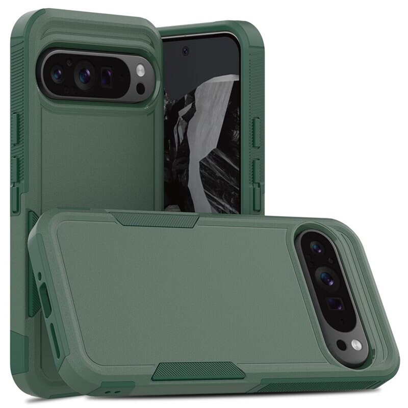 tectTech Off-road Hybridikuori Google Pixel 9 Pro XL vihreä