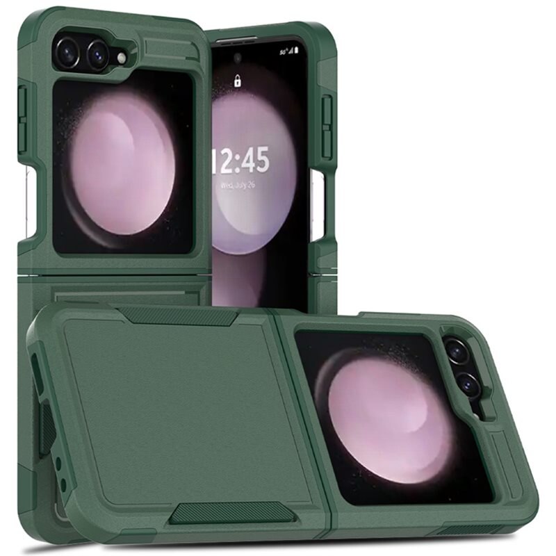 tectTech Off-road Hybridikuori Samsung Galaxy Z Flip 7 Vihreä