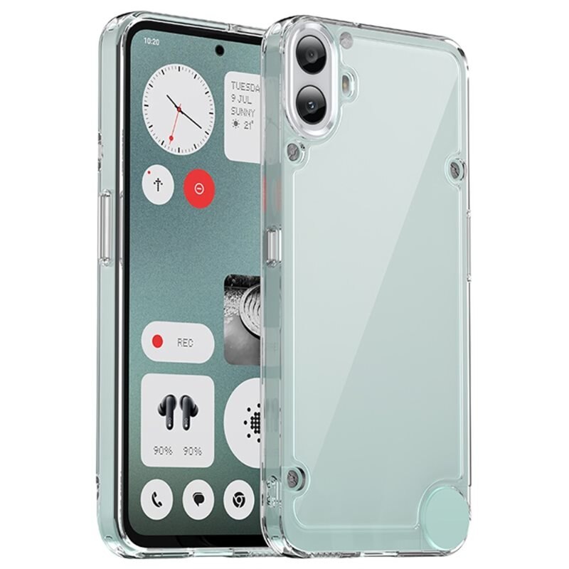 tectTech Hybridikuori Nothing CMF Phone 1 läpinäkyvä