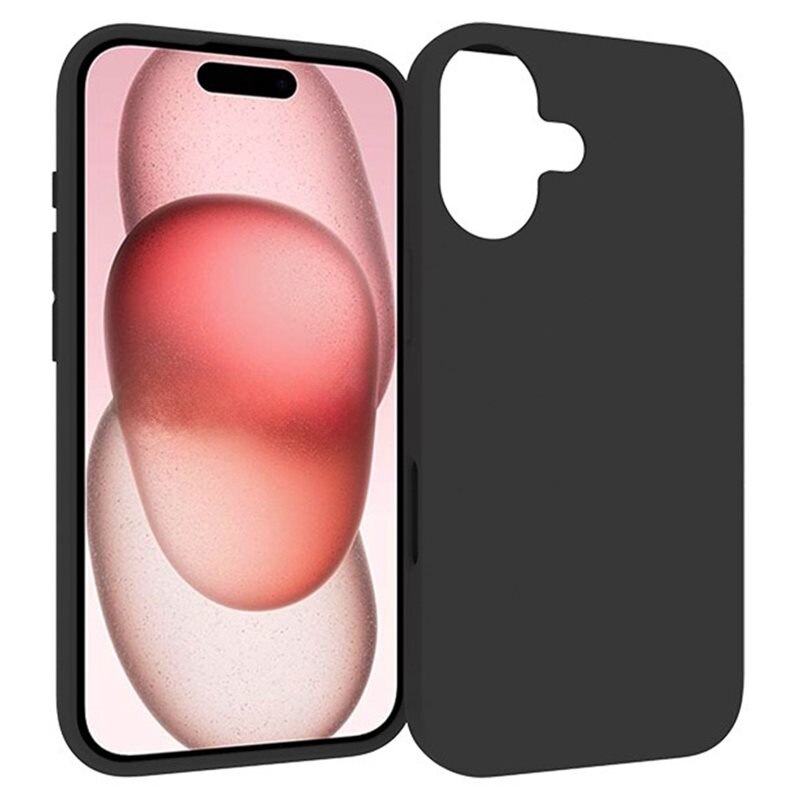 tectTech TPU Kuori iPhone 16 Plus Musta