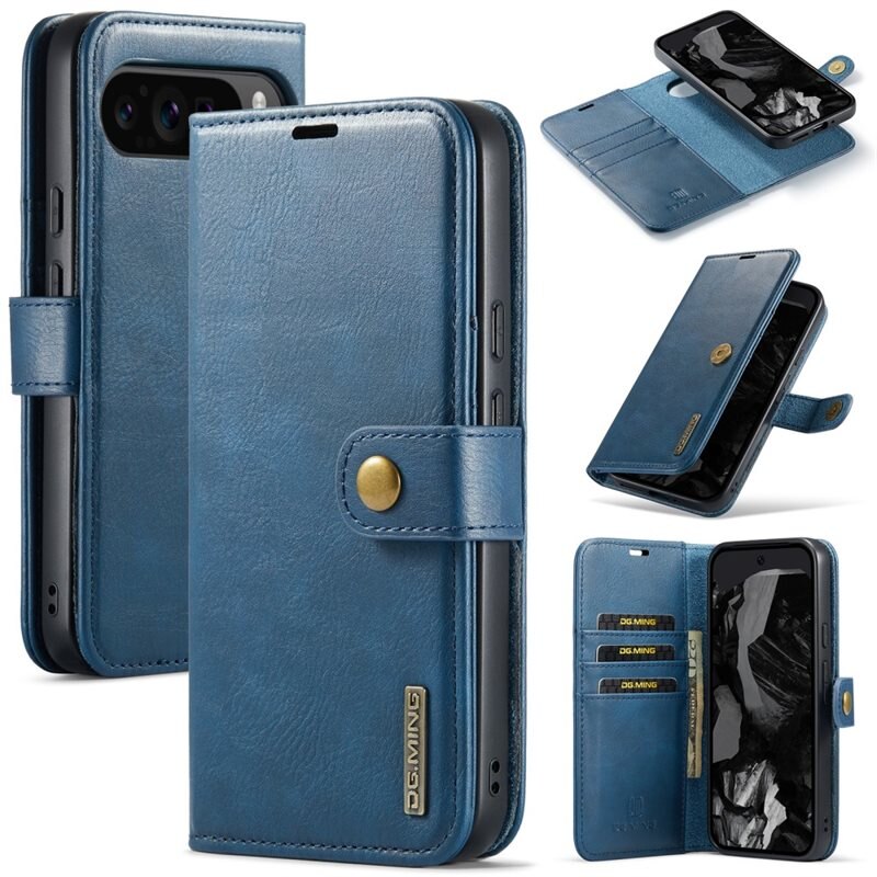 DG.MING Magnet Wallet Google Pixel 10 Pro XL Blue