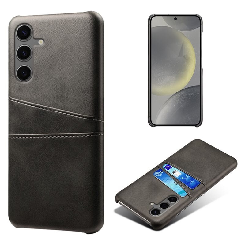 tectTech Card Slots Case Samsung Galaxy S24 FE Musta - Puhelimen kuoret - Paikat korteille