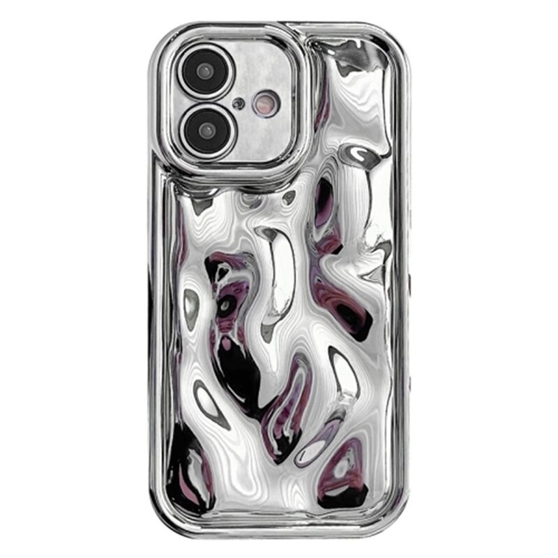 Wavy Kuori TPU iPhone 16 Plus hopea