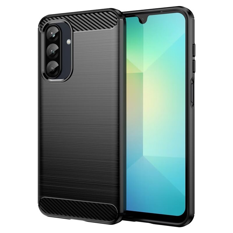 tectTech Samsung Galaxy A26 Kuori TPU Brushed Musta