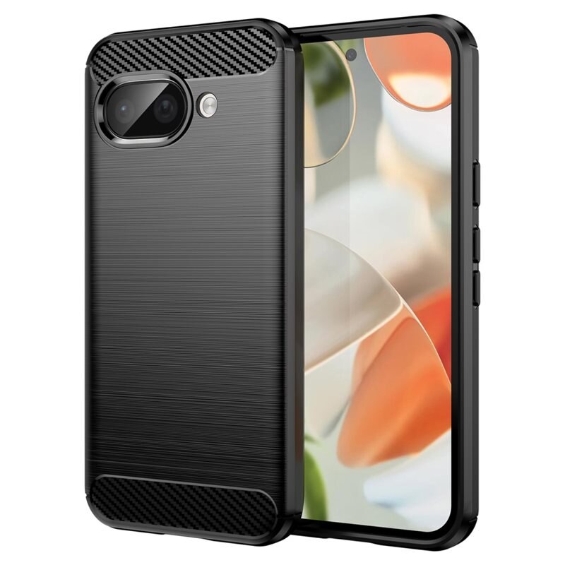 tectTech Google Pixel 9a Kuori TPU Brushed Musta