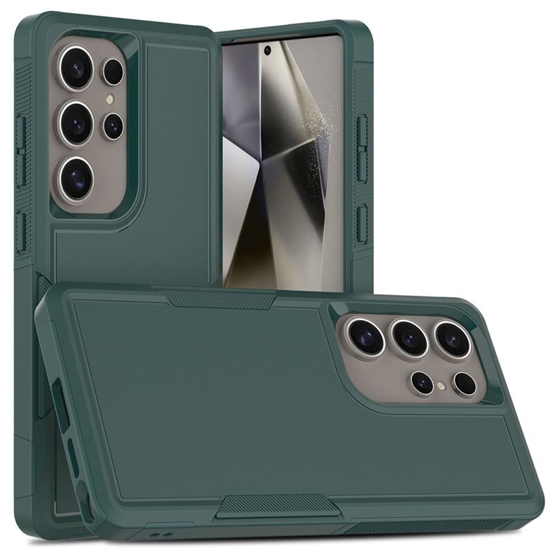 tectTech Off-road Hybridikuori Samsung Galaxy S25 Ultra vihreä