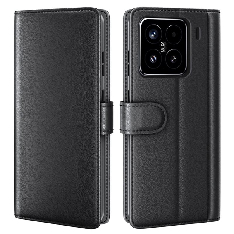 Aito Nahkakotelo Xiaomi 15 Musta
