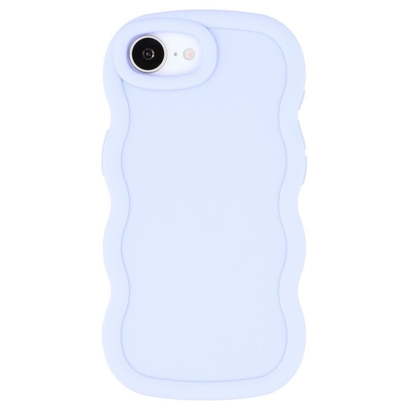 Wavy Edge TPU suojakuori iPhone 16e Liila
