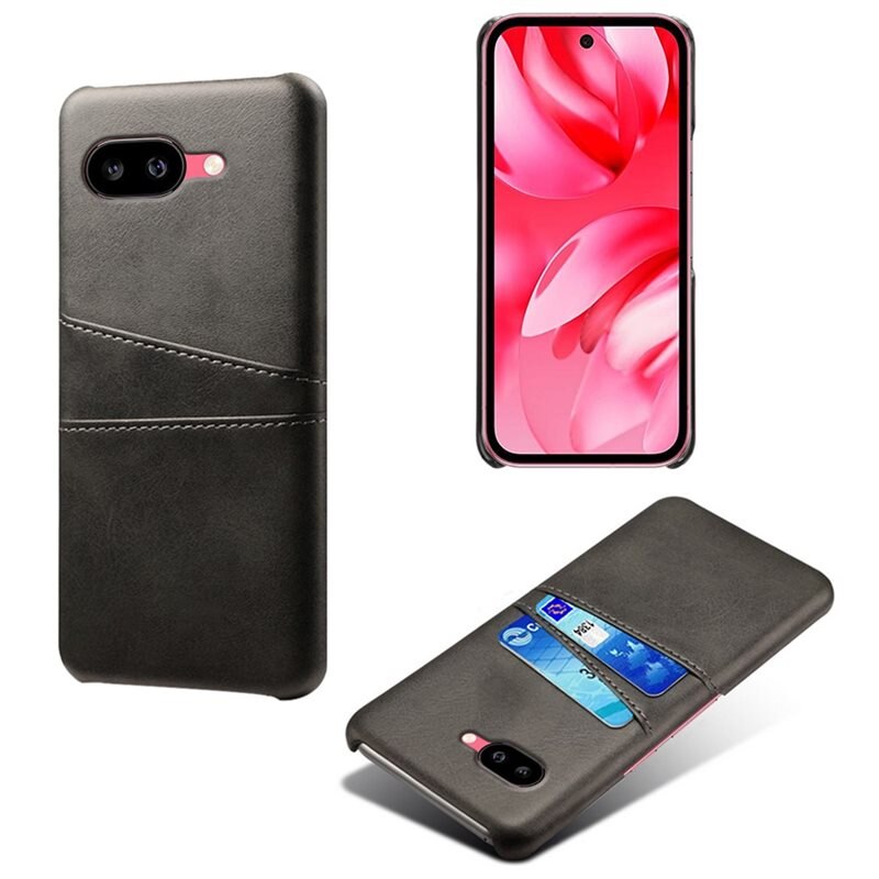 tectTech Card Slots Case Google Pixel 9a Musta - Puhelimen kuoret - Paikat korteille