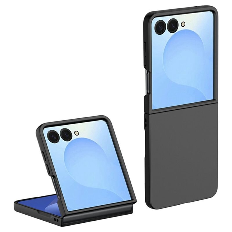Hard Case Rubberized Samsung Galaxy Z Flip 7 musta