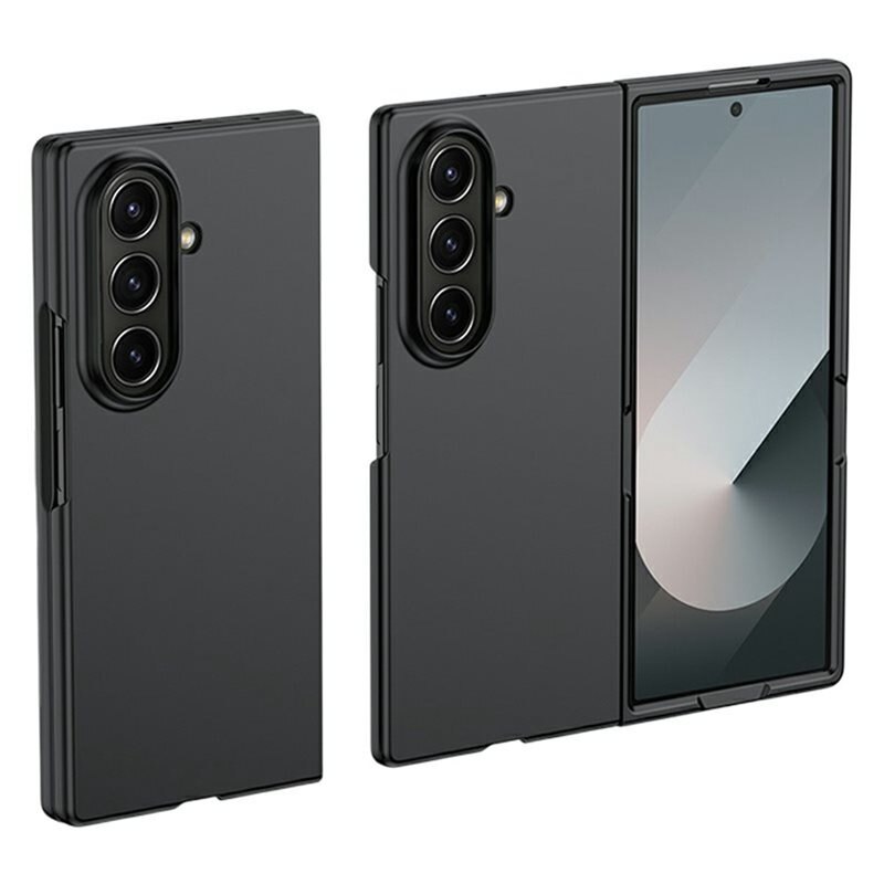 Hard Case Rubberized Samsung Galaxy Z Fold 7 musta