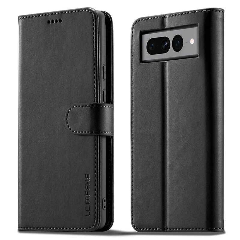 LC.IMEEKE Lompakkokotelot Google Pixel 7 musta
