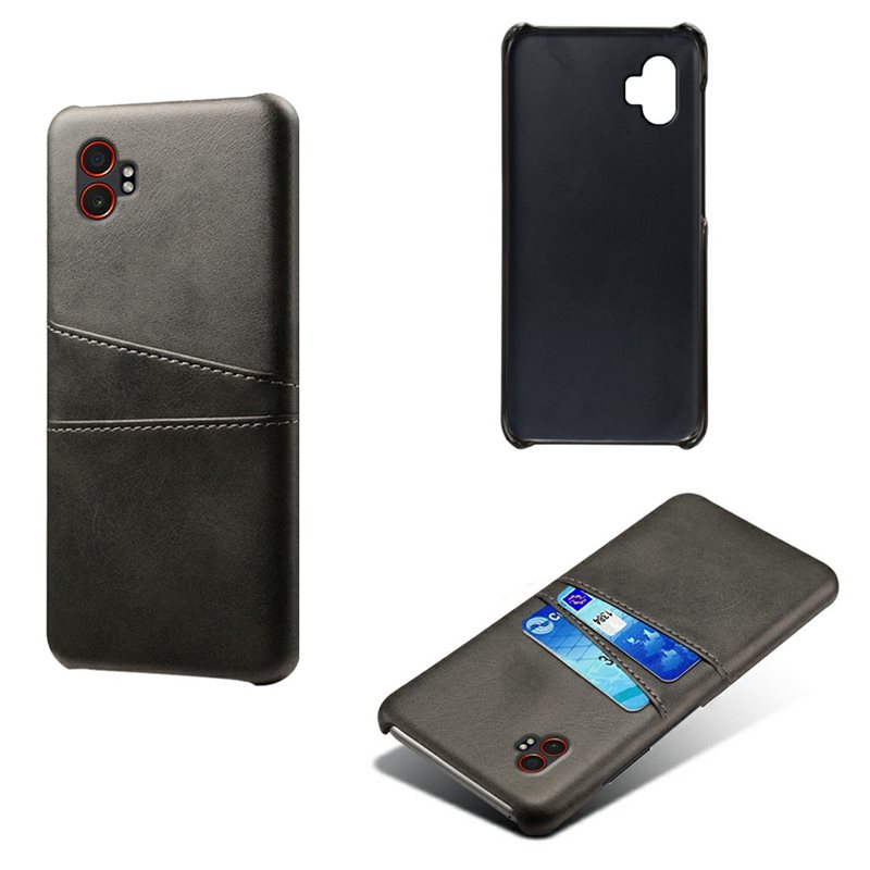 tectTech Card Slots Kuori Samsung Galaxy Xcover 7 Pro Musta - Puhelimen kuoret - Paikat korteille