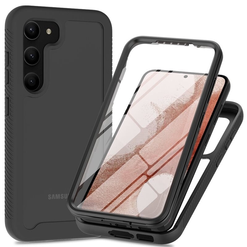 Full Protection Case Samsung Galaxy S23 Musta