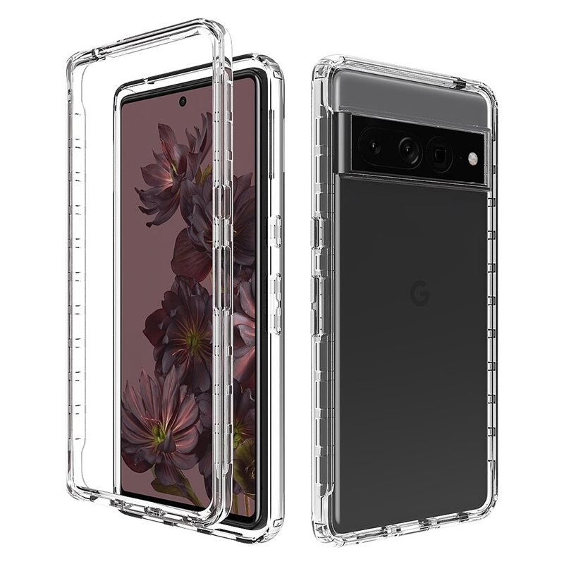 Full Cover Kuori Google Pixel 7 Pro Kirkas