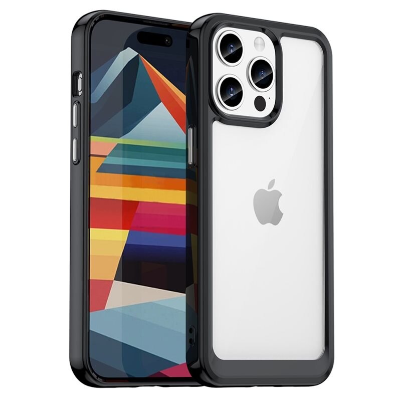 tectTech Hybridikuori iPhone 15 Pro Max läpinäkyvä