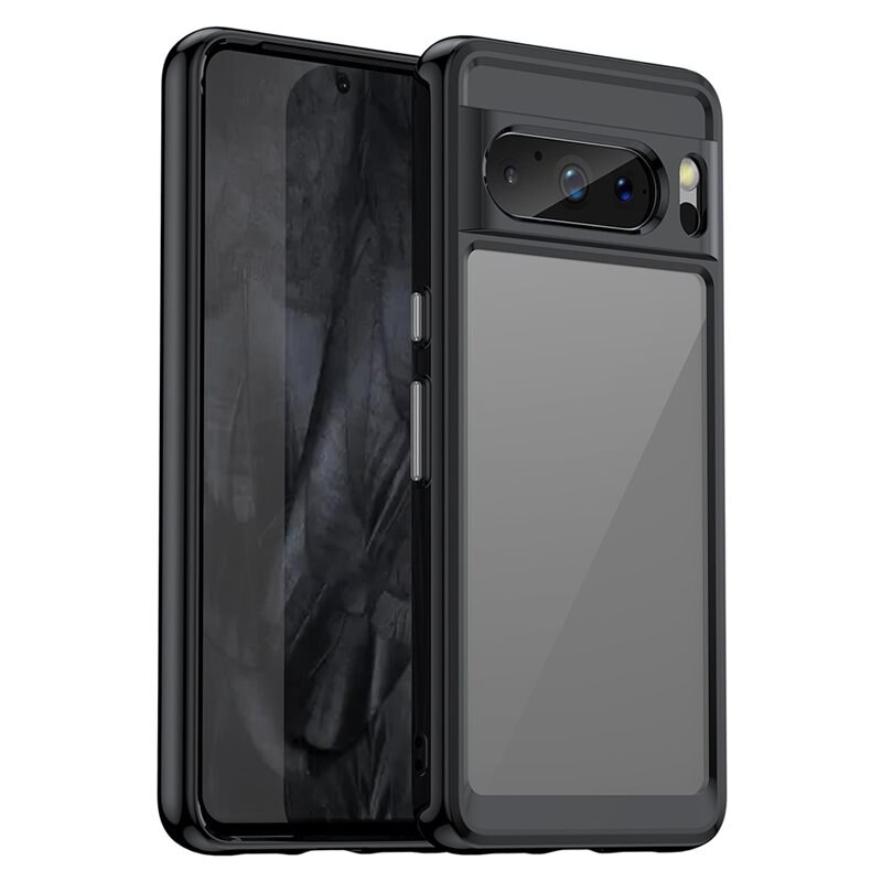 tectTech Crystal Hybrid Case Google Pixel 8 Pro musta