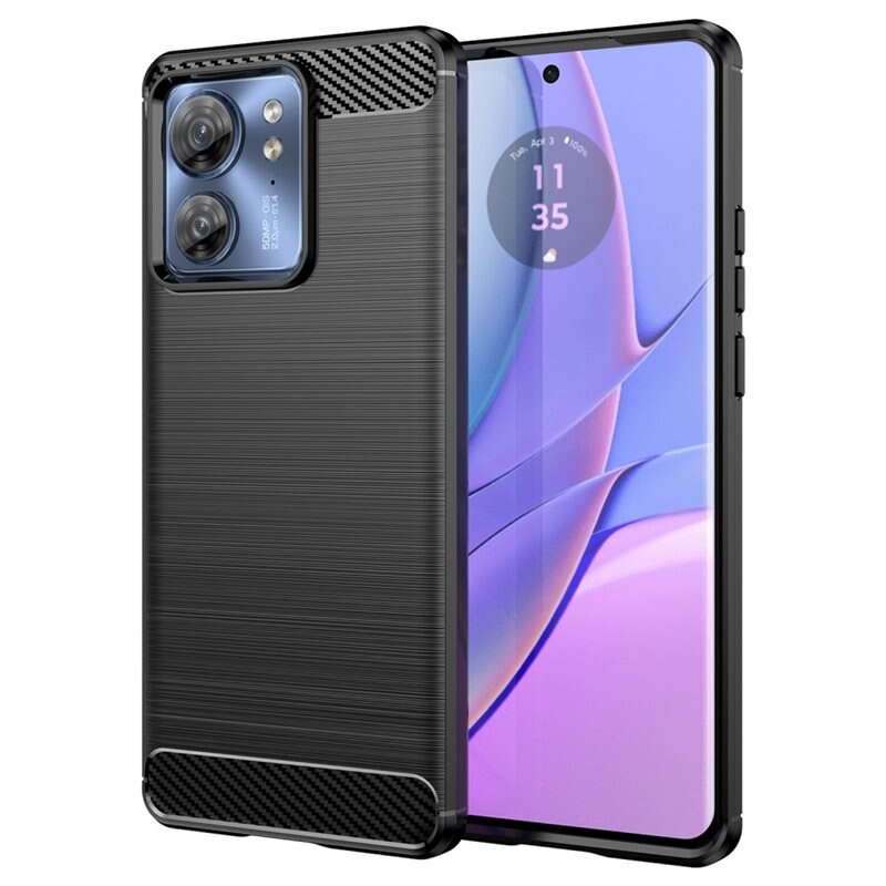 tectTech Motorola Edge 40 Kuori TPU Brushed Musta