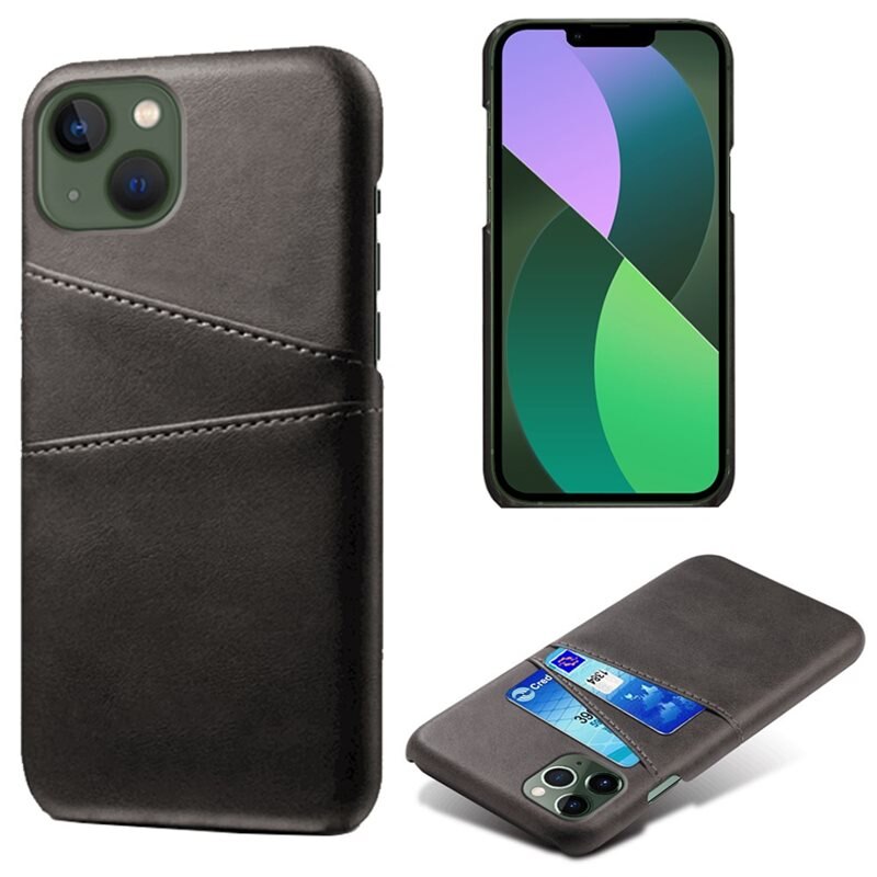 tectTech Card Slots Case iPhone 15 Plus Musta - Puhelimen kuoret - Paikat korteille