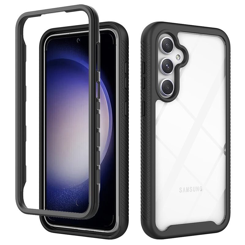 Full Cover Kuori Samsung Galaxy S23 FE Musta