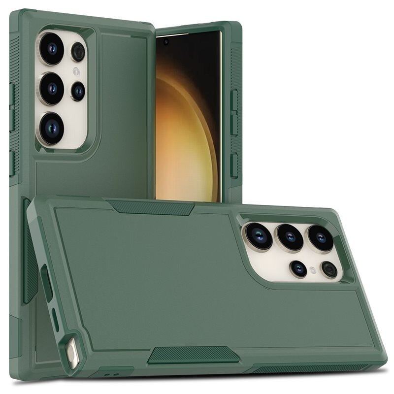 tectTech Off-road Hybridikuori Samsung Galaxy S24 Ultra vihreä