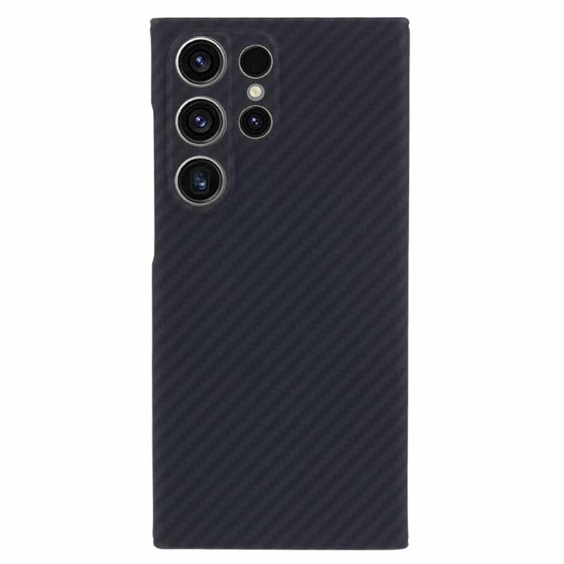 Samsung Galaxy S24 Ultra Slim Kuori aramidikuitua musta