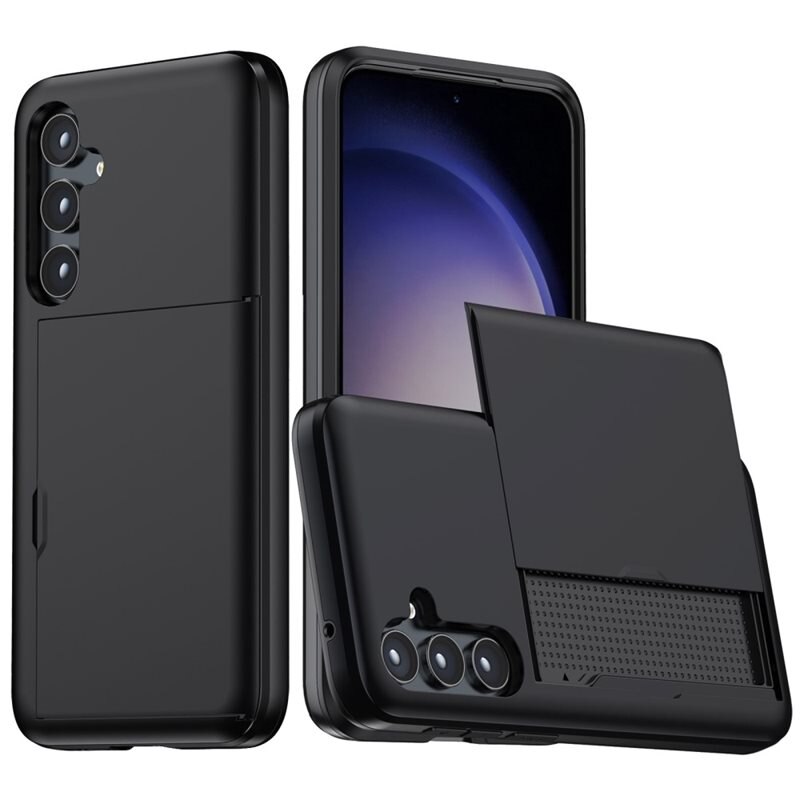 Case Cardslot Samsung Galaxy A55 Musta