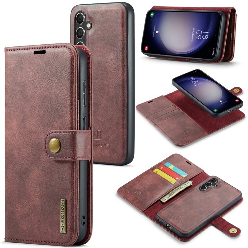 DG.MING Magnet Wallet Samsung Galaxy A15 Red