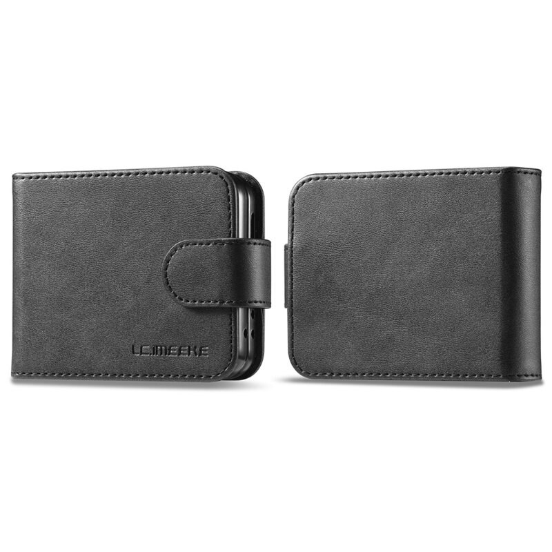 LC.IMEEKE Lompakkokotelot Samsung Galaxy Z Flip 6 musta