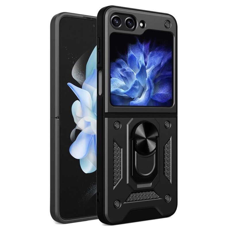 Hybridikuori Tech Ring Samsung Galaxy Z Flip 6 musta