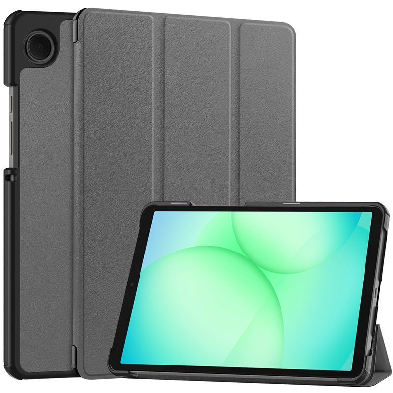 Kotelo Tri-fold Samsung Galaxy Tab A11 Harmaa