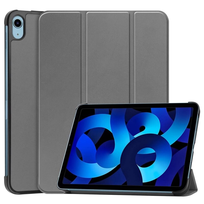 Kotelo Tri-fold Apple iPad 11 11th Gen (2025) Harmaa