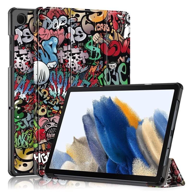 Kotelo Tri-fold Samsung Galaxy Tab A9 Plus Graffiti