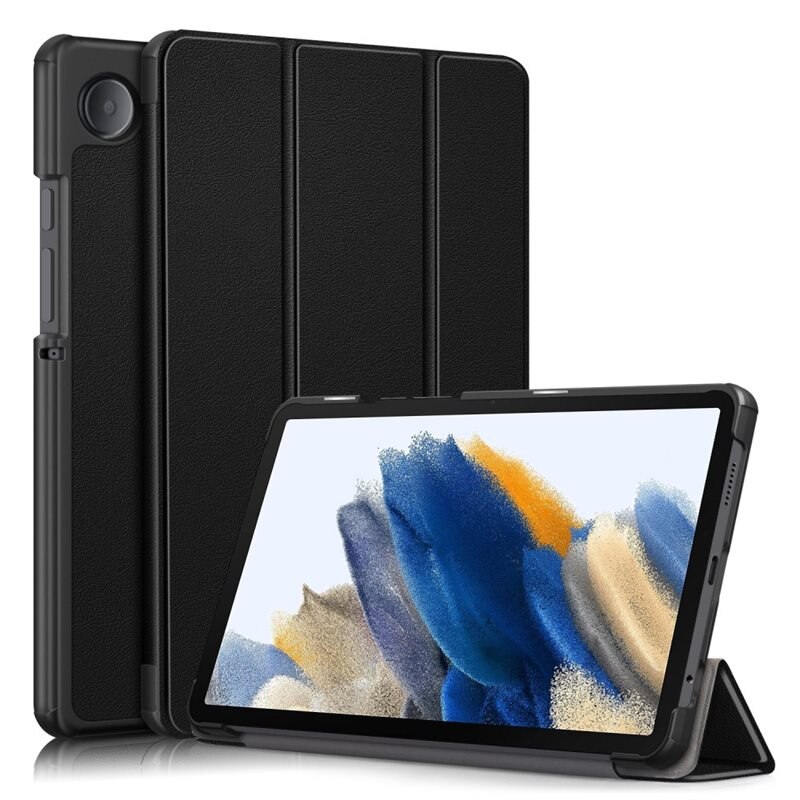 Kotelo Tri-fold Samsung Galaxy Tab A9 Musta