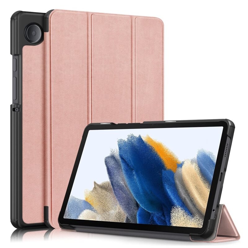 Kotelo Tri-fold Samsung Galaxy Tab A9 Ruusukulta