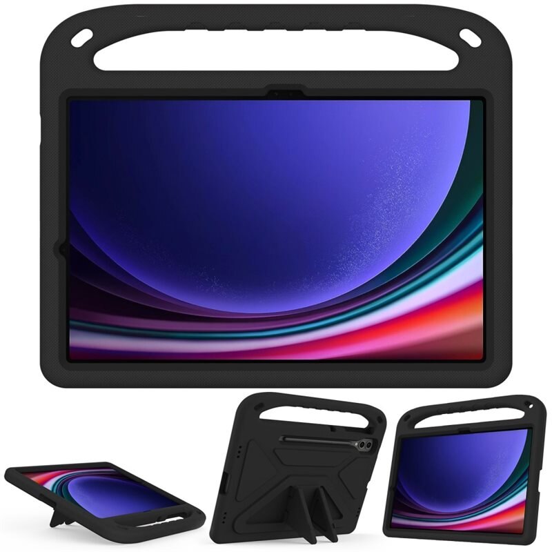 Kuori EVA kahvalla Samsung Galaxy Tab S9 Plus Musta