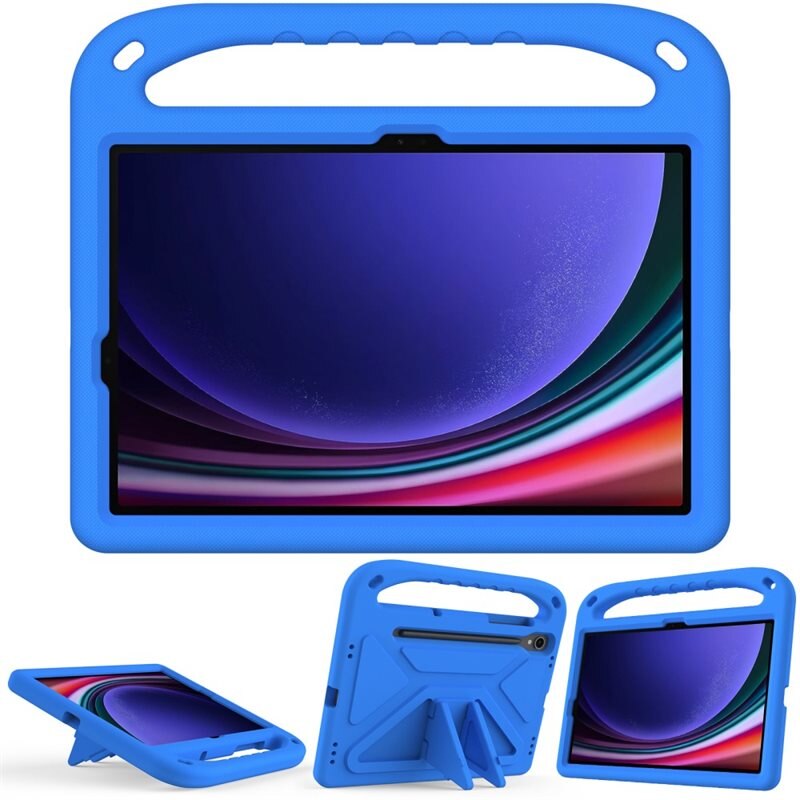 Kuori EVA kahvalla Samsung Galaxy Tab S9 FE Sininen