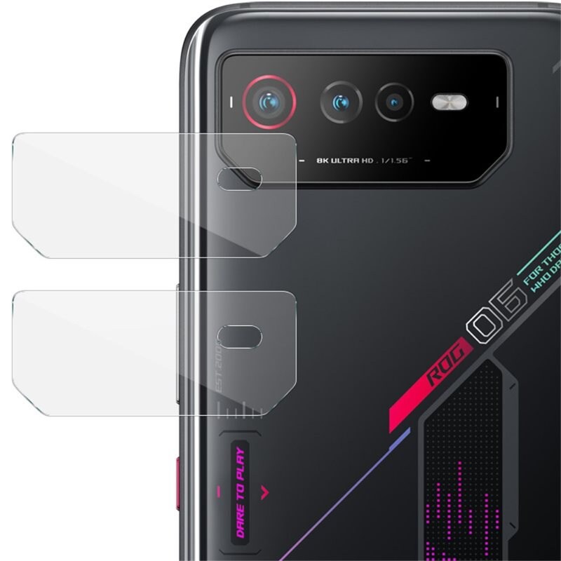 Imak 2-pack Panssarilasi Kameran Linssinsuoja Asus ROG Phone 6/6 Pro
