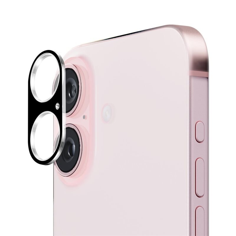 Hat Prince Panssarilasi Takakameroille iPhone 16 musta