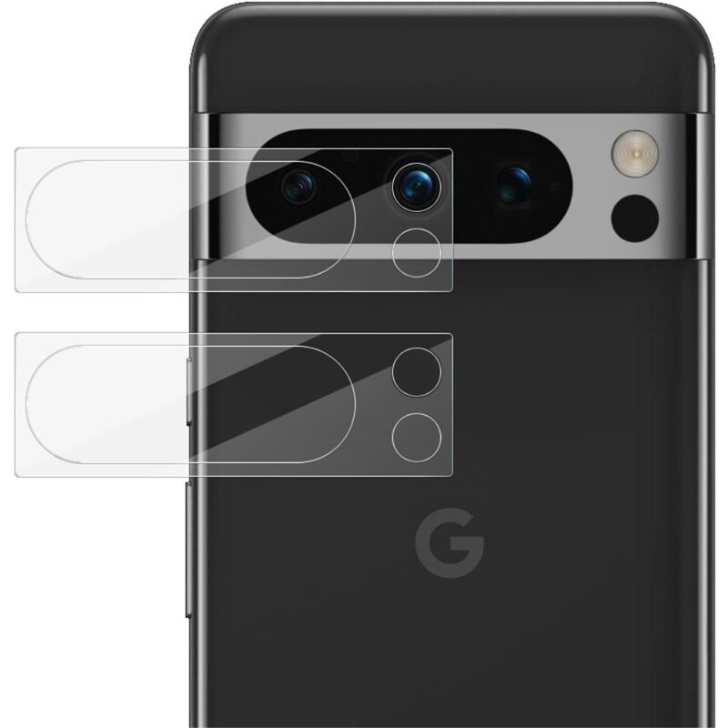 Imak 2-pack Panssarilasi Takakameroille Google Pixel 8 Pro kirkas