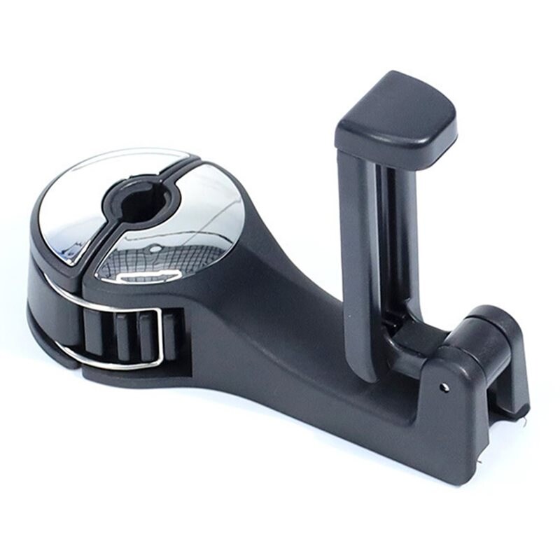 Baseus Auton niskatukeen kiinnitettävä puhelinteline koukulla musta