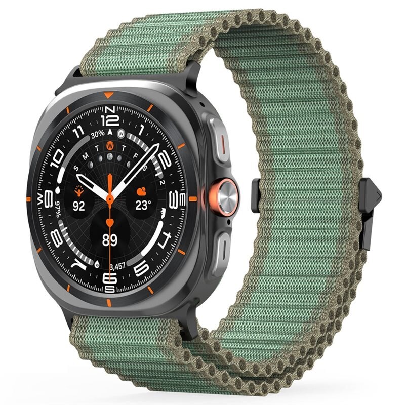 Dux Ducis Active Nylon Ranneke Samsung Galaxy Watch Ultra 47mm Vihreä