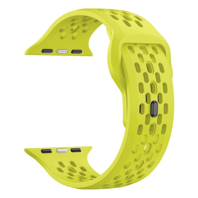 Silikoniranneke Urheilu Apple Watch Ultra 49mm 2nd Gen Neonkelta